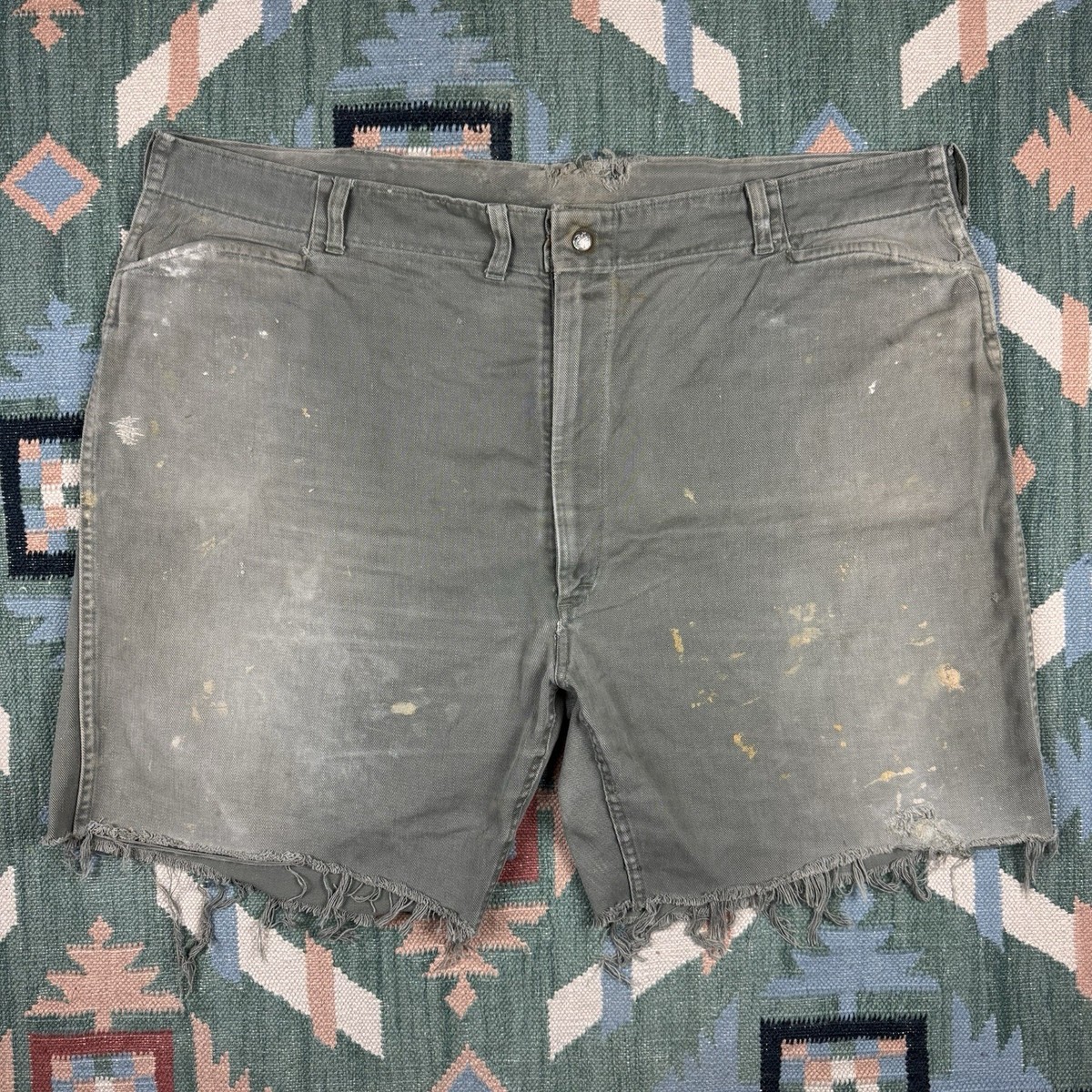 Vintage 50s 60s Frisko Jeens Can't Bust 'Em Faded Distressed Pants