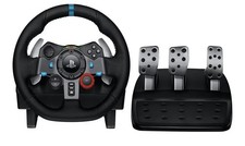 LOGITECH G29 Driving Force, Gaming Lenkrad, Pedaleinheit, Schwarz (PS3/PS4,PC)