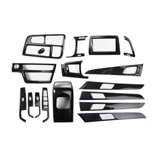 For Hyundai Sonata 9th Carbon Accessories  Interior Gear Center Console Stickers