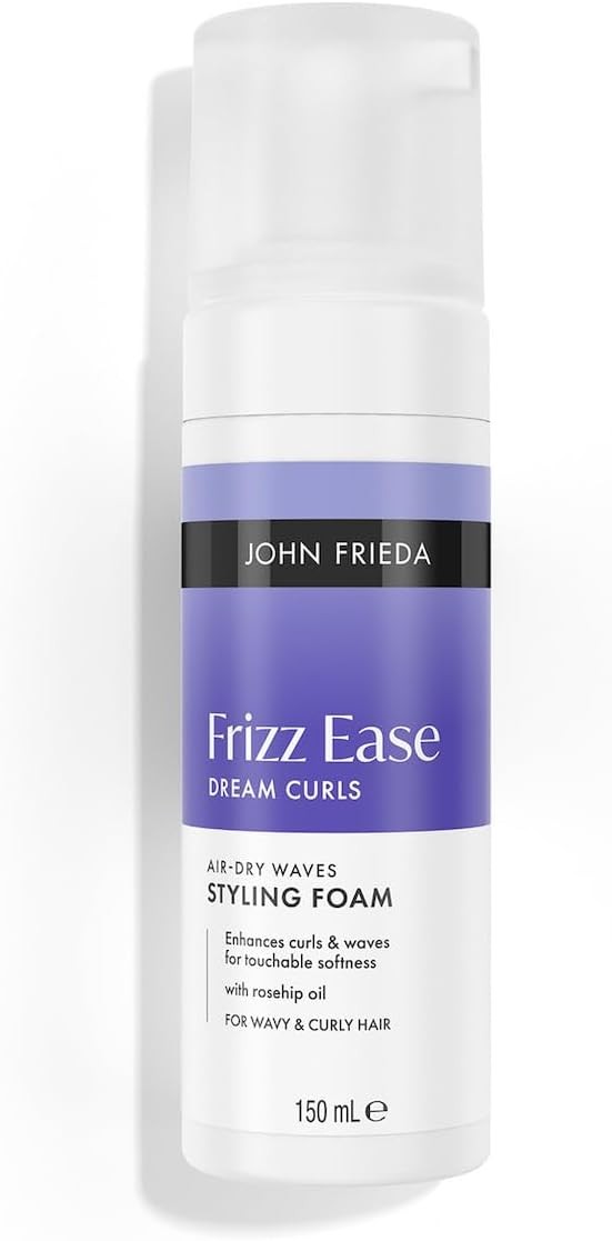 John Frieda Frizz Ease Dream Curls Air Dry Waves Styling Foam 150ml