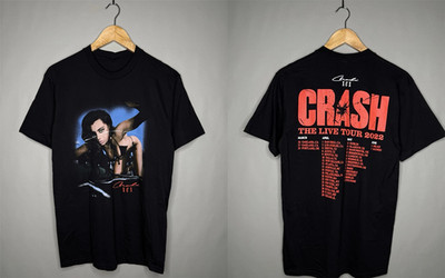 Charli XCX Crash 2022 The Live Tour T Shirt