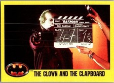1989 Topps Batman Series 2 - The Clown and the Clapboard