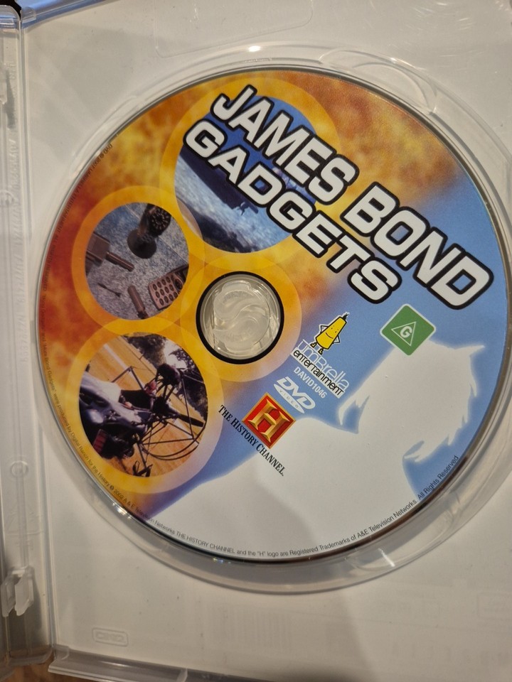 JAMES BOND GADGETS DVD DOCUMENTARY 007 OO7 HISTORY CHANNEL ALBERT R ...