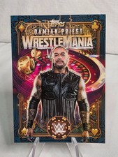Damian Priest #d 129/399 Topps WWE World Wrestlemania 42 Las Vegas 2026 #WM-5