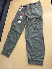 Wrangler Cargo Green Boys Gamer Pants Size 12 Husky