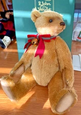 R John Wright Willoughby Xmas Teddy Bear, Limited Edition of 250, Charity DS31
