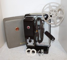 Kodak 8 MM Showtime 8 Movie Projector Light Works / Runs Video