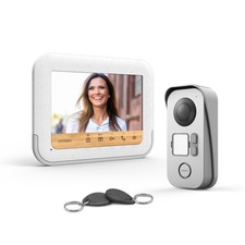 Videocitofono filare di design ecologico - Bambooview - Avidsen - 112282