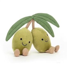 Jellycat Retired Amuseable Olives - 14cm Rare plush  tags+dust bag new 1pcs