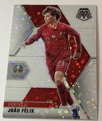 Joao Felix 2021 Panini Mosaic UEFA Euro 2020 White Circles Disco Prizm /25