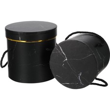  2 Pcs Bac À Fleur Boîte D'emballage De Fleurs Coffrets Cadeaux Portables