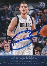 2013-14 Panini Gal Mekel Signed Rookie Card #170 Autographed Dallas Mavericks