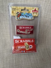 WORLDS SMALLEST Scrabble playable magnetic bo...