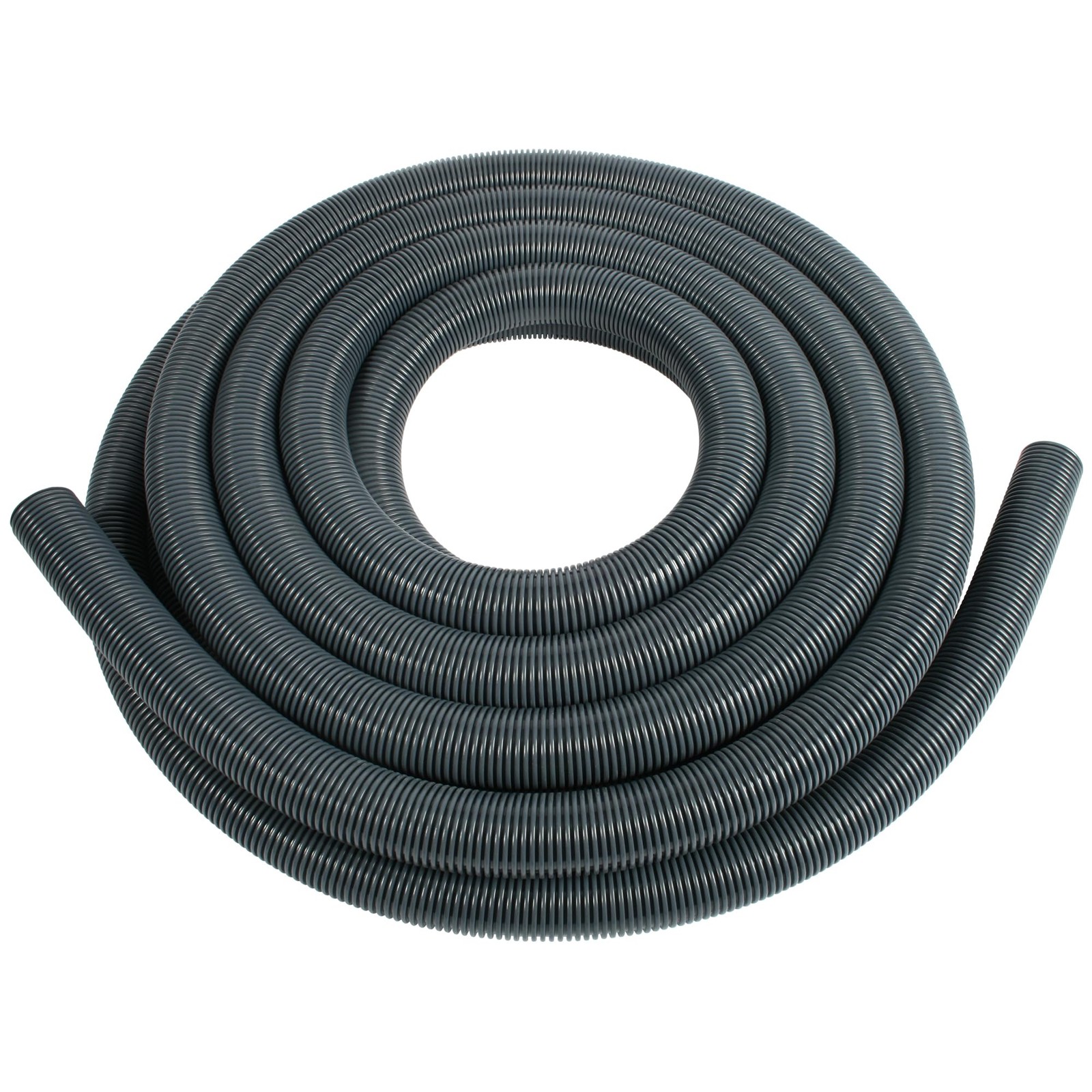 50 Ft. Commercial Grade Vacuum Hose with 2 Inch Diameter 50 x 2 Inch, Gray