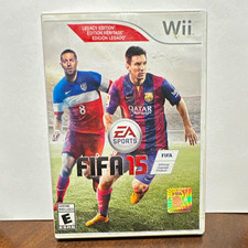 EA Sports FIFA 15 Legacy Edition (Nintendo Wii, 2014) Soccer Sports Game