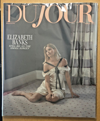 DUJOUR MAGAZINE SPRING 2026 Elizabeth Banks New! (sealed)