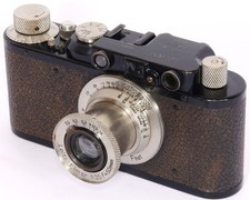 Leica II Black Paint / NICKEL + LEITZ Nickel Elmar 1:3,5 f=5cm both made in 1932