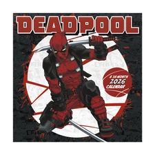DEADPOOL - 2026 WALL CALENDAR - BRAND NEW - 264027