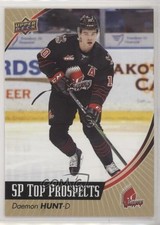 2019-20 Upper Deck CHL SP Top Prospects Daemon Hunt #SP-12 1tr