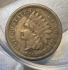 1860 Indian Head Cent Penny