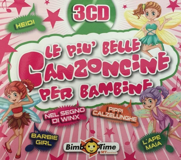 Audio Cd - Più Belle Canzoncine Per Bambini (Le) / Various (3 Cd) - Bimbo Time-image