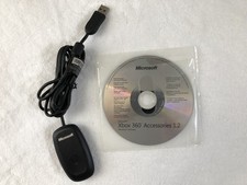 Microsoft Xbox 360 Wireless Gaming Receiver for Windows PC MODEL 1086 OEM w/Disc