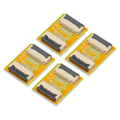 FFC FPC Platine PCB-Extend ZIP HDD-Anschluss 6 Pin 1mm Pitch Einseitig 4stk