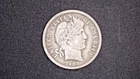 1907 Silver Barber Dime - Fine
