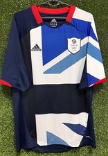 MEN'S OLYMPIC GREAT BRITAIN TEAM 2012/2013 FOOTBALL SOCCER SHIRT JERSEY SIZE M