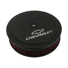 120-220 Gm Muscle Series Air Cleaner - Satin Black Machined 120-220 Gm Muscle Series Air Cleaner - Satin Black Machined