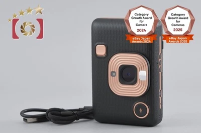 FUJIFILM Instax Mini LiPlay Elegant Black Instant Film Camera - Image 1 of 4