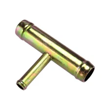 TEE 3/4 x 3/8 x 3/4 in Heater Hose Fitting 19mm-10mm-19mm Connector Adapter NEW