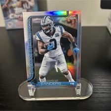 Topps 2025 Topps Chrome - Ja'Tavion Sanders Rookie Refractor Carolina Panthers