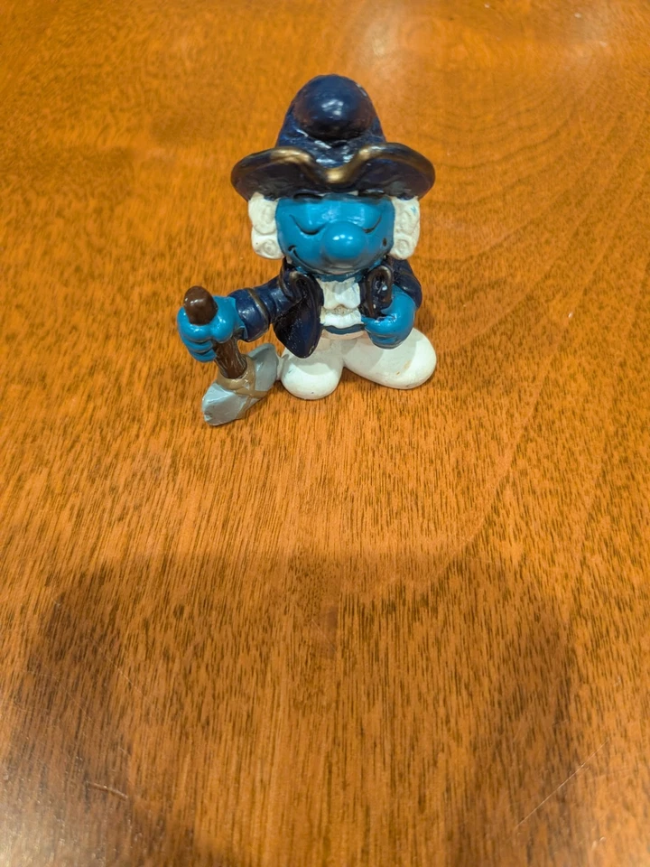 Figuras raras históricas de colección de los Pitufos George Washington y Paul Revere Foto 2 de 4