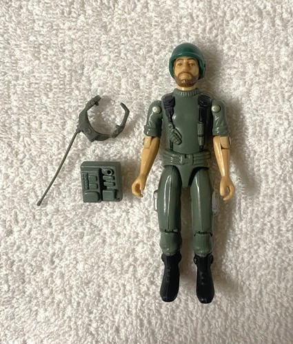 1982 Vintage GI Joe Cobra Lot Breaker Straight Arm Figure 99% Complete O.G.