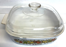 Vintage Corning Ware Casserole Dish A-10-B w/...