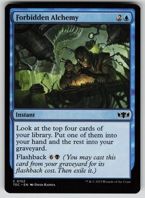 Forbidden Alchemy Normal C Commander: Tarkir: Dragonstorm 152 NM