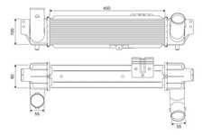 Ladeluftkühler VALEO 818382 Aluminium für KIA SORENTO 1 JC VAN CRDi 4WD