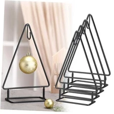 4 Pcs 10 Inch Ornament Display Stand Metal Christmas Tabletop Ornament 