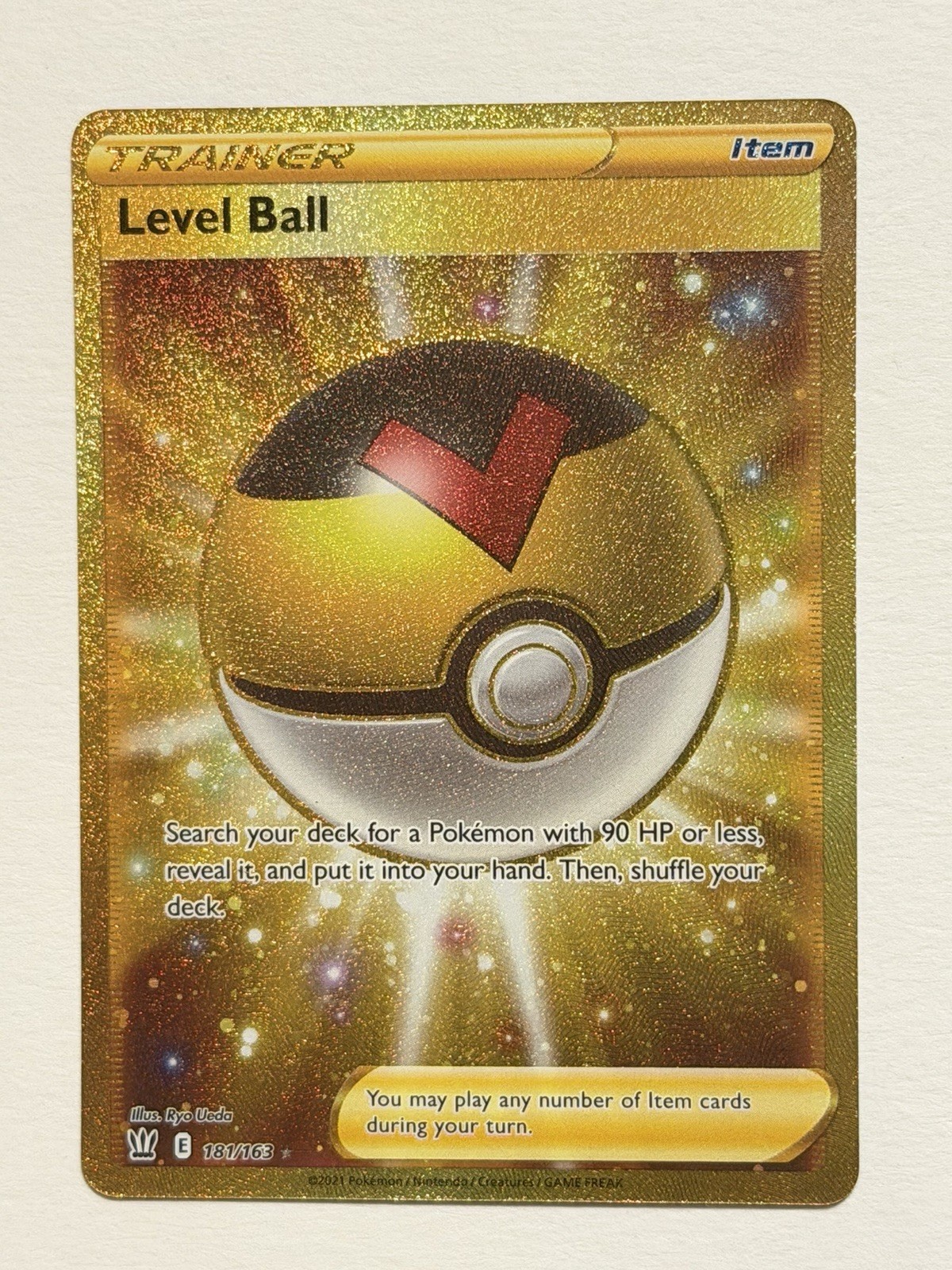 Pokemon: Battle Styles - Level Ball 181/163 PACK FRESH!!! (1A)