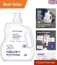 High Efficiency Lavender Laundry Detergent - EWG Verified, 2L for All Fabrics 12.00 per litre