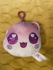 2023 Aphmau MeeMeows Mystery Litter #4 Bag Clip On Cat Plush - Galaxy Pink