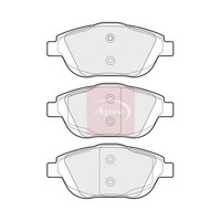 Apec BremsbeläGe Vorne FüR Citroen DS3 2009-2016 (R90) PAD1198