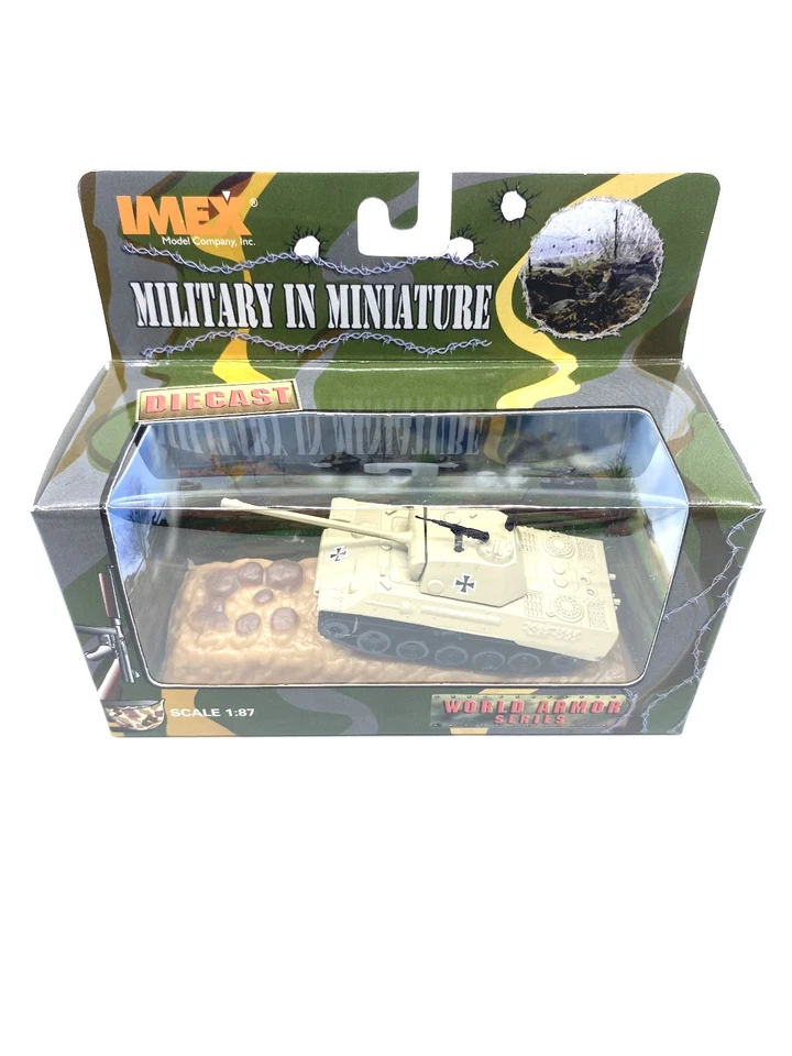 Imex 1/87 HO Scale WWII Tanks German Panther Leopard Diecast Item 871005 871003 - Image 2 of 4