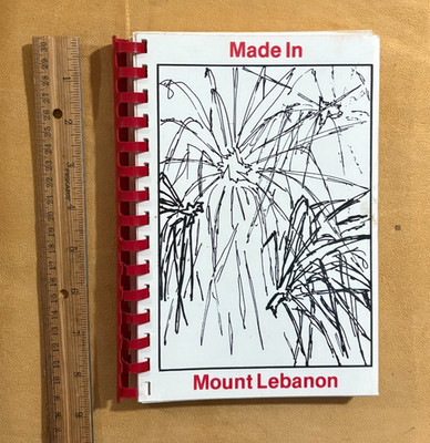 # Made In MOUNT MT. LEBANON PA Family Recipes COOKBOOK Pittsburgh PA area