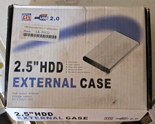 2.5" HDD External Case Hi-Speed USB 2.0 Serial ATA