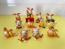 alte Schleich Maia+Borges 12 Häschen+Entchen...