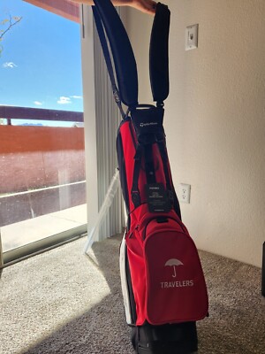 Traveler's Custom TaylorMade FlexTech 23 Driver Stand Golf Bag Red