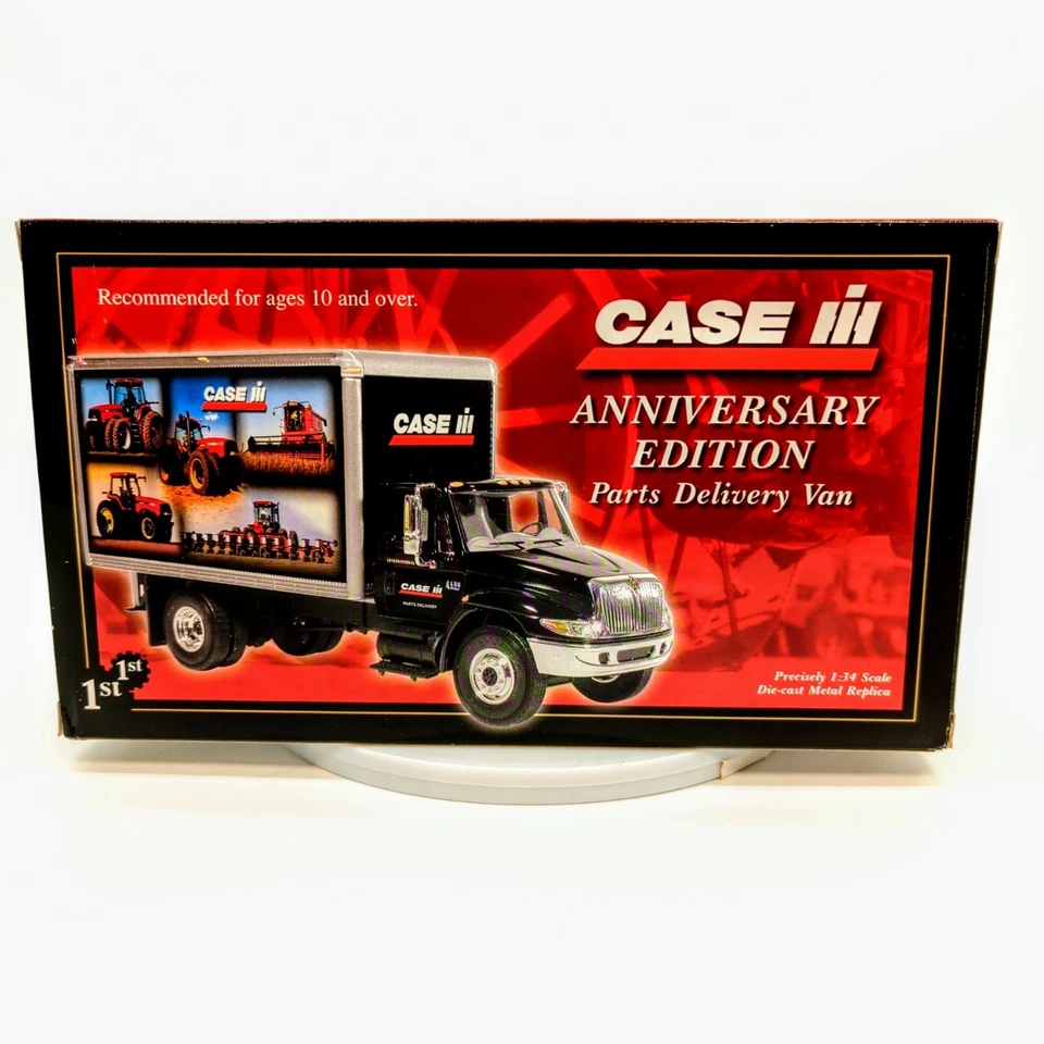 Furgoneta de reparto Case IH Parts 1/34, edición aniversario Foto 3 de 4
