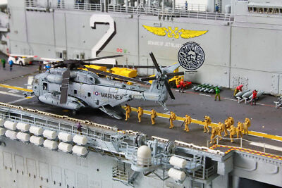 High-precision 1:350 CH-53E Super Stallion Transport Helicopter Model Kit